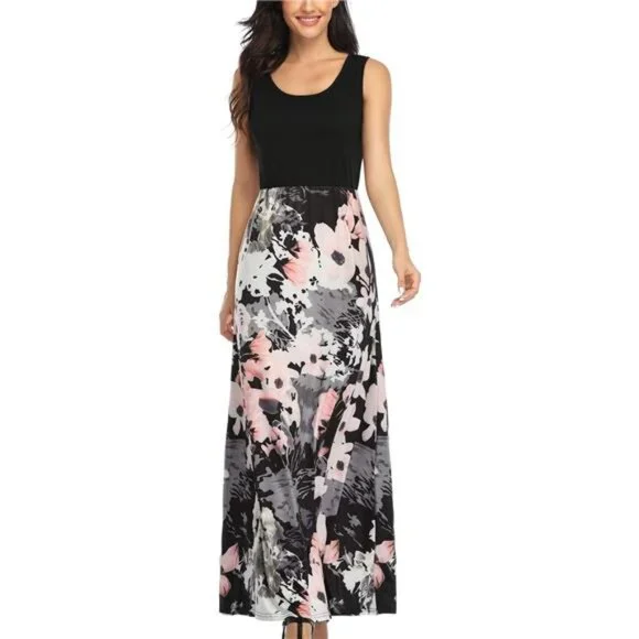Other | Womens Summer Maxi Dress Tank Top Sleeveless Long Dresses | Poshmark